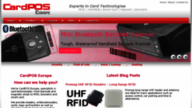 What Cardposeurope.com website looked like in 2016 (7 years ago)