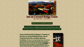 What Coveredbridgegreen.com website looked like in 2016 (7 years ago)