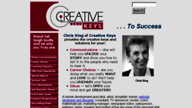 What Creativekeys.net website looked like in 2016 (7 years ago)