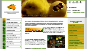 What Chicken.org.au website looked like in 2016 (7 years ago)