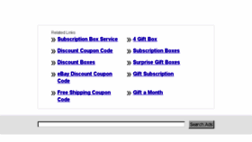 What Crazy4subscriptionboxes.com website looked like in 2016 (7 years ago)
