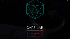 What Capsilab.com website looked like in 2016 (7 years ago)