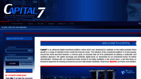 What Capital7.cc website looked like in 2016 (7 years ago)