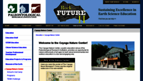 What Cayuganaturecenter.org website looked like in 2016 (7 years ago)