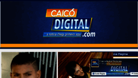 What Caicodigital.com website looked like in 2016 (7 years ago)