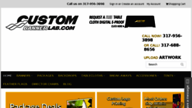 What Custombannerlab.com website looked like in 2016 (7 years ago)