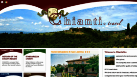 What Chiantishire.org website looked like in 2016 (7 years ago)
