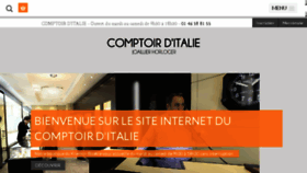 What Comptoir-italie.com website looked like in 2016 (7 years ago)