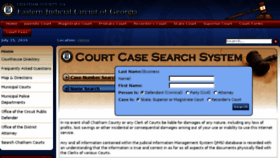 What Chathamcourts.org website looked like in 2016 (7 years ago)