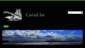 What Canad.be website looked like in 2016 (7 years ago)