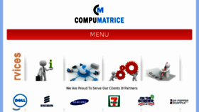 What Compumatrice.com website looked like in 2016 (7 years ago)