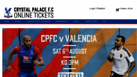 What Cpfctickets.com website looked like in 2016 (7 years ago)