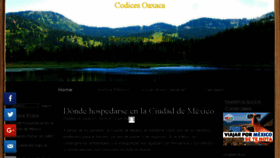 What Codicesoaxaca.mx website looked like in 2016 (7 years ago)