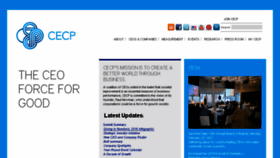 What Cecp.co website looked like in 2016 (7 years ago)