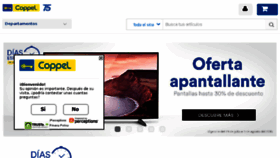 What Coppel.com website looked like in 2016 (7 years ago)