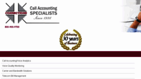 What Callaccounting.com website looked like in 2016 (7 years ago)