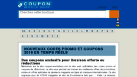 What Coupon-worldshop.com website looked like in 2016 (7 years ago)