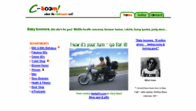 What C-boom.com website looked like in 2016 (7 years ago)