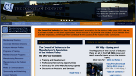 What Councilofindustry.org website looked like in 2016 (7 years ago)