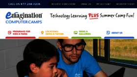 What Computercamps.com website looked like in 2016 (7 years ago)