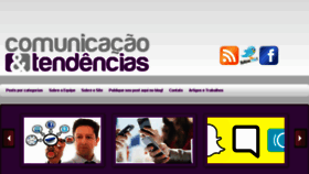 What Comunicacaoetendencias.com.br website looked like in 2016 (7 years ago)