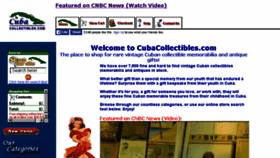 What Cubacollectibles.com website looked like in 2016 (7 years ago)