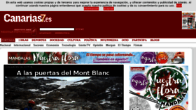 What Canarias7.com website looked like in 2016 (7 years ago)