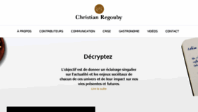 What Christian-regouby.fr website looked like in 2016 (7 years ago)