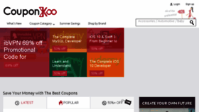 What Couponkoo.com website looked like in 2016 (7 years ago)