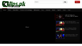 What Clips.pk website looked like in 2016 (7 years ago)