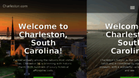What Charleston.com website looked like in 2016 (7 years ago)