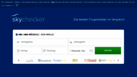 What Cheapfly24.de website looked like in 2016 (7 years ago)