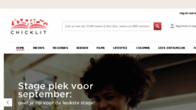 What Chicklit.nl website looked like in 2016 (9 years ago)