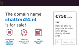 What Chatten24.nl website looked like in 2016 (7 years ago)