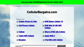 What Cellularbargains.com website looked like in 2016 (7 years ago)
