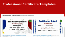 What Certificatesinn.com website looked like in 2016 (7 years ago)