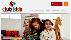 What Clubkidsoficial.com.br website looked like in 2016 (7 years ago)