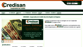 What Credisan.com.br website looked like in 2016 (7 years ago)