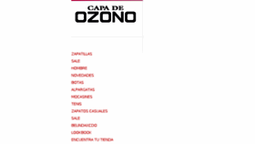 What Capadeozono.com website looked like in 2016 (7 years ago)