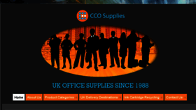 What Ccosupplies.co.uk website looked like in 2016 (7 years ago)