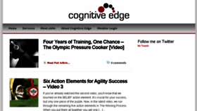 What Cognitive-edge.ca website looked like in 2016 (7 years ago)