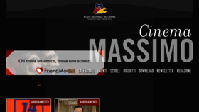 What Cinemamassimotorino.it website looked like in 2016 (7 years ago)