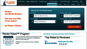What Carrentalsmiami.com website looked like in 2016 (8 years ago)