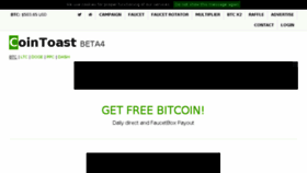 What Cointoast.com website looked like in 2016 (7 years ago)