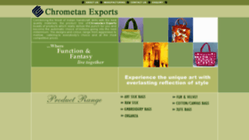 What Chrometanexports.com website looked like in 2016 (7 years ago)