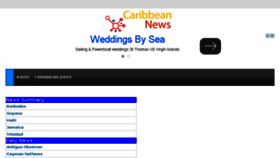 What Caribbeannews.com website looked like in 2016 (7 years ago)