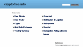 What Cryptofree.info website looked like in 2016 (7 years ago)