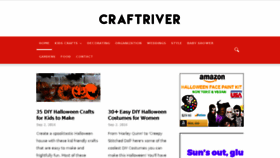 What Craftriver.com website looked like in 2016 (7 years ago)
