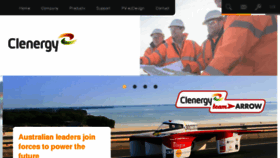 What Clenergy.us website looked like in 2016 (7 years ago)