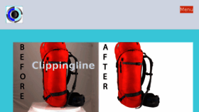 What Clippingline.com website looked like in 2016 (7 years ago)